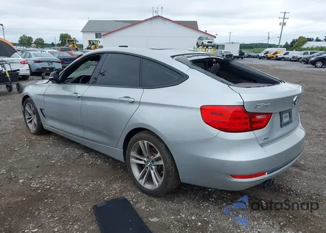 2014 BMW 328I Gran Turismo xDrive z USA, uszkodzony, nr VIN WBA3X5C52ED558457